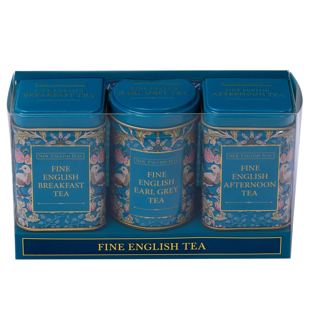 70g/2x25g,1x20g Loose Leaf Tea Mini Gift Pack Song Thrush Teal