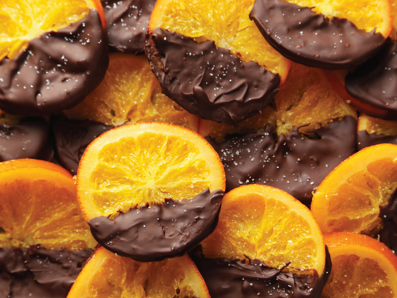 Chocolate Coated Fruits