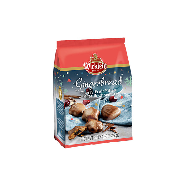 175g Gingerbread w. Cherry Fruit Filling Mk