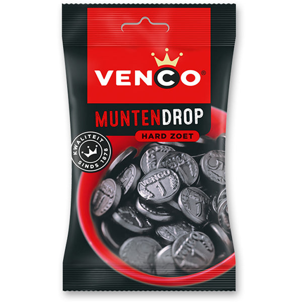 120g Liquorice Coins Drop