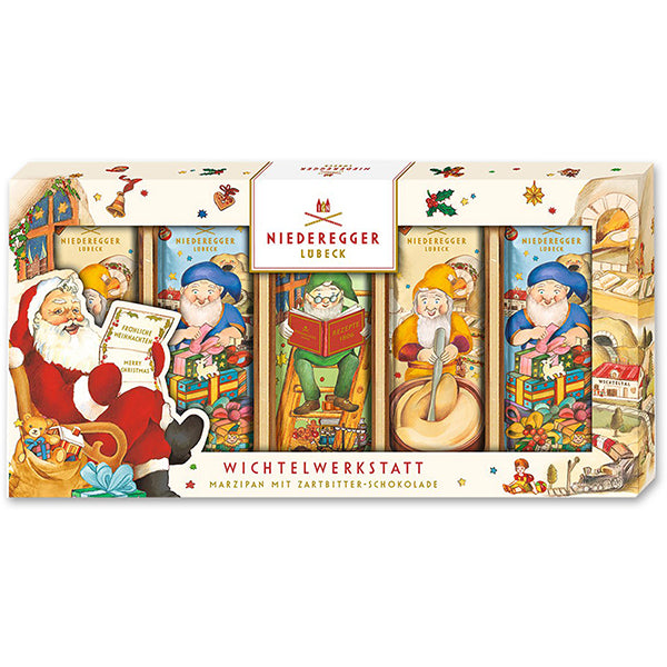 175g/5 Marzipan Bars Elves Workshop Dk