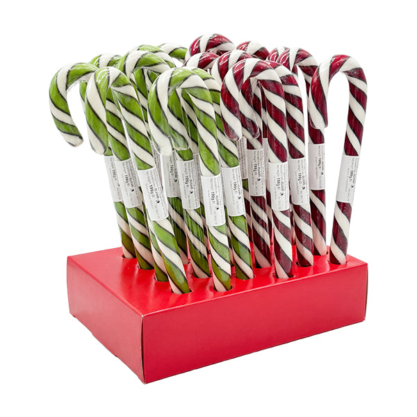 100g Candy Canes Mixed Colour Labelled
