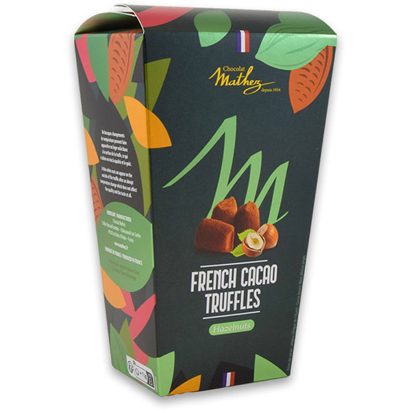 250g Truffles Cocoa Box Hazelnuts