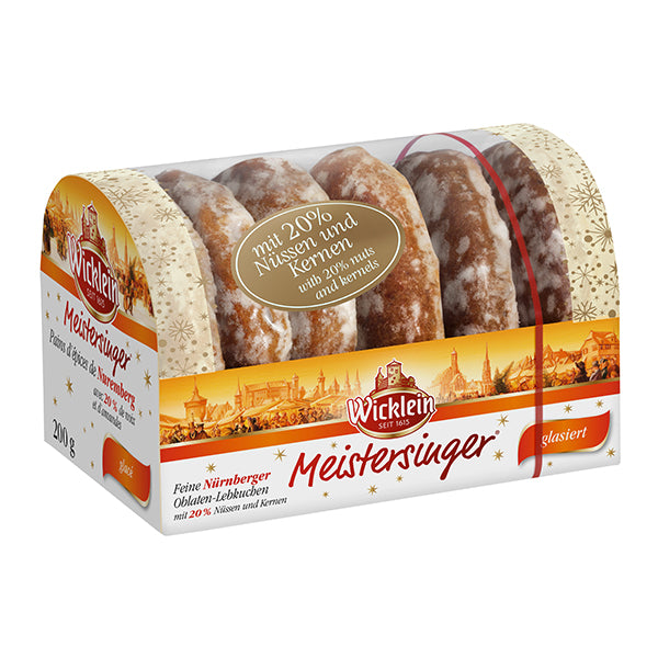 200g Meistersinger Lebkuchen Glazed