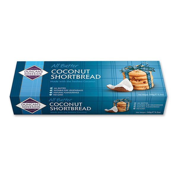 150g All Butter Coconut Shortbread