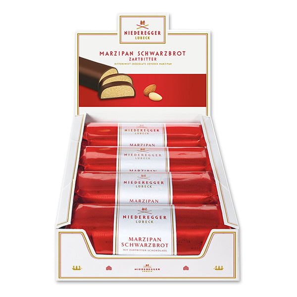 8x200g Marzipan Logs Chocolate Dk