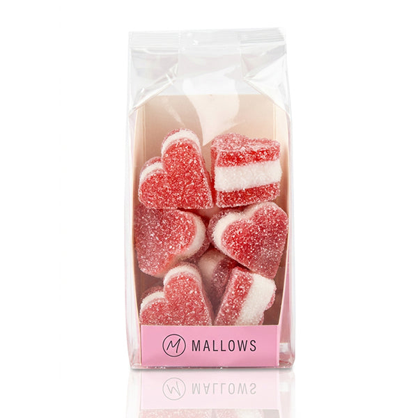 200g Jelly Hearts Raspberry & Lemon