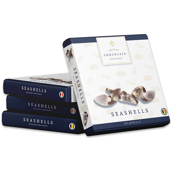 250g Seashells Mk. Dk. Wh.