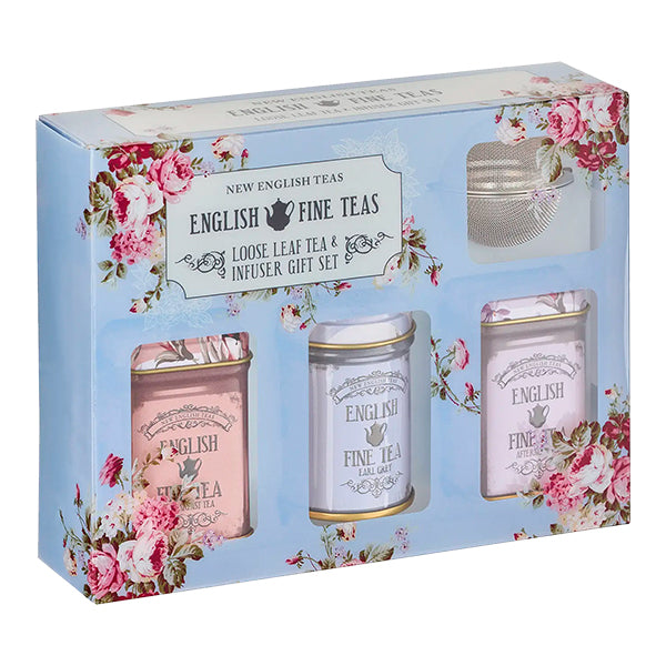 70g/2x25g,1x20g L/L Tea Vintage Floral w. Infuser
