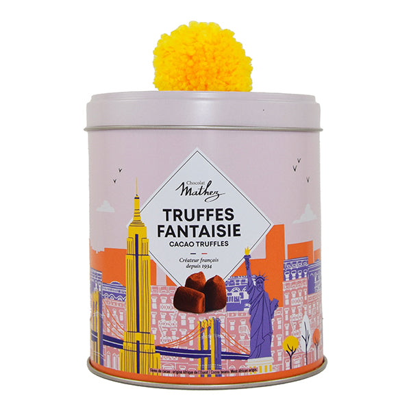 250g Truffles Fantaisie Natural Travel US Tin w. Pompom
