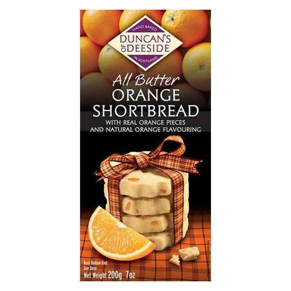 200g All Butter Orange Shortbread