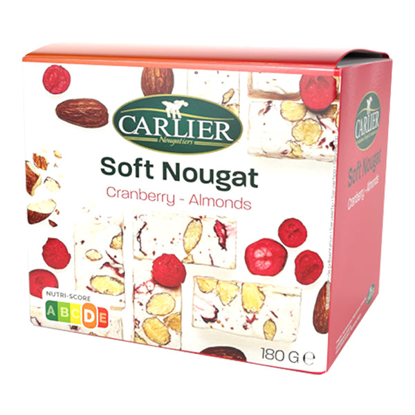 Soft Nougat Cranberry Almonds, 180g