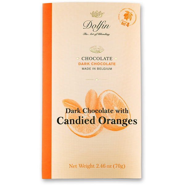 70g Bar Orange Peel 60% Dk