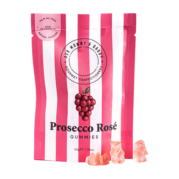 50g Prosecco Rose Gummies