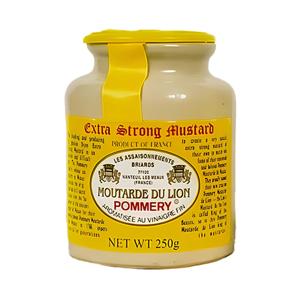 250g Pommery Mustard Dijon Stone Yellow