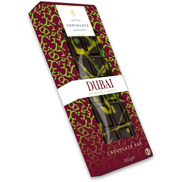 100g Bars Dubai Pistachio & Knafeh Dk