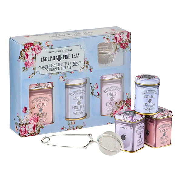 70g/2x25g,1x20g L/L Tea Vintage Floral w. Infuser