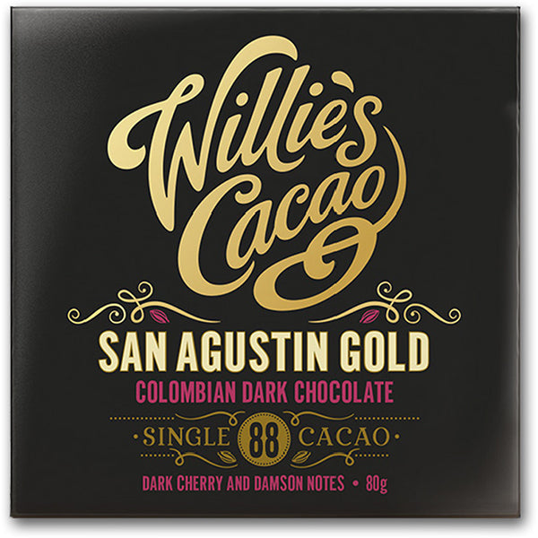 12x50g Bar Colombian San Agustin 88%