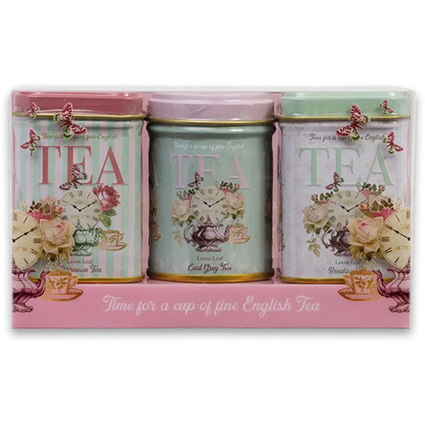 70g/2x25g,1x20g Loose Leaf Tea Mini Vintage Gift Pack