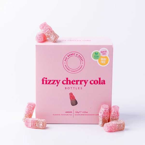 120g Fizzy Cherry Cola Bottles