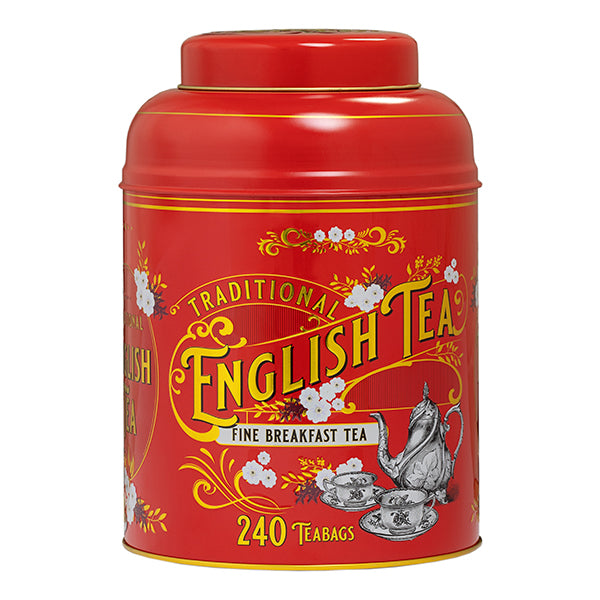 480g/240 Teabags English Breakfast Vintage Victorian Red