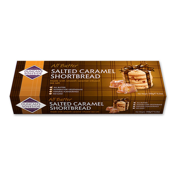 150g All Butter Salted Caramel Shortbread