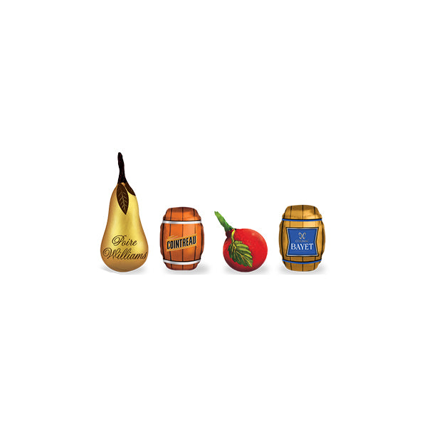 200g Royal des Lys Liqueur Assortment Dk