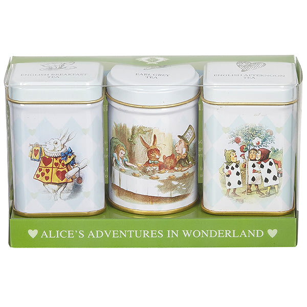 70g/2x25g,1x20g Loose Leaf Tea Mini Gift Pack Alice in Wonderland