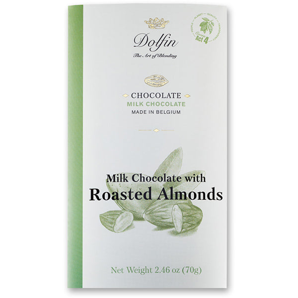 70g Bar Roasted Almonds 37% Mk