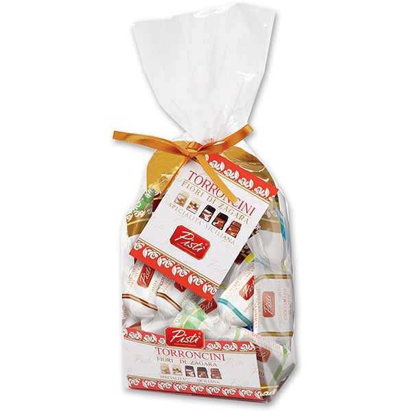 250g Torroncini w. Chocolate Assorted Bag w. Ribbon