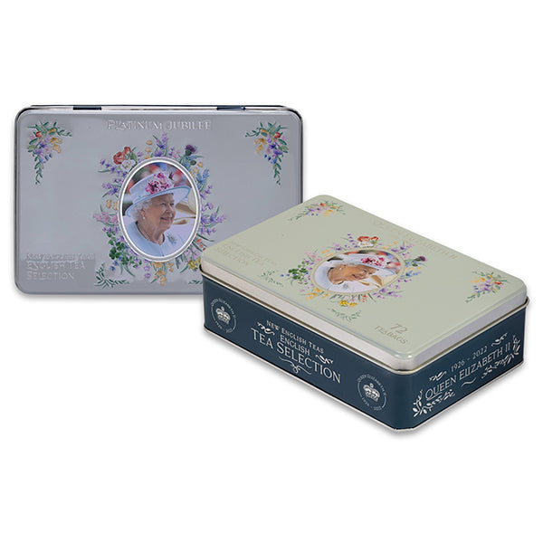 144g/72 Teabags Selection Platinum Jubilee Commemorative Tin
