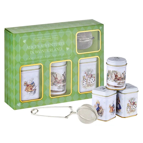 70g/2x25g,1x20g L/L Tea Alice in Wonderland w. Infuser