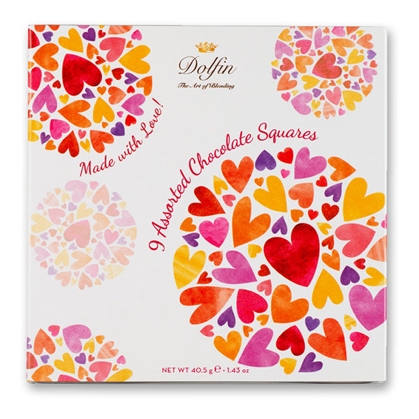 45g/9 Love Gift Squares Asstd