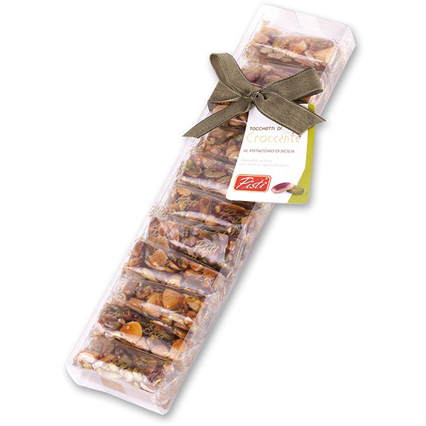 200g Crunchy Nougat w. Almonds & Pistachio