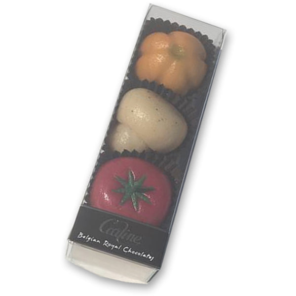 75g/3x25 Marzipan Vegetables 3 Asstd