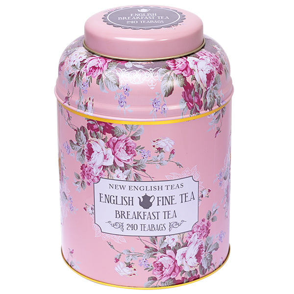 480g/240 Teabags English Breakfast Floral Pink