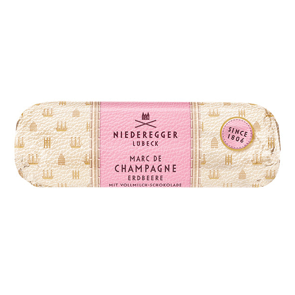 15x125g Marzipan Log Marc De Champagne Mk