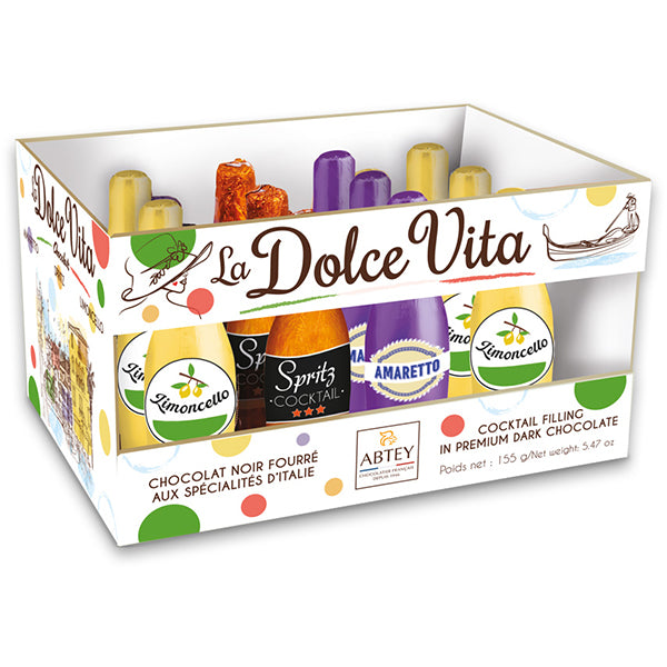 155g/12 La Dolce Vita's Assorted Liqueurs Crate Dk