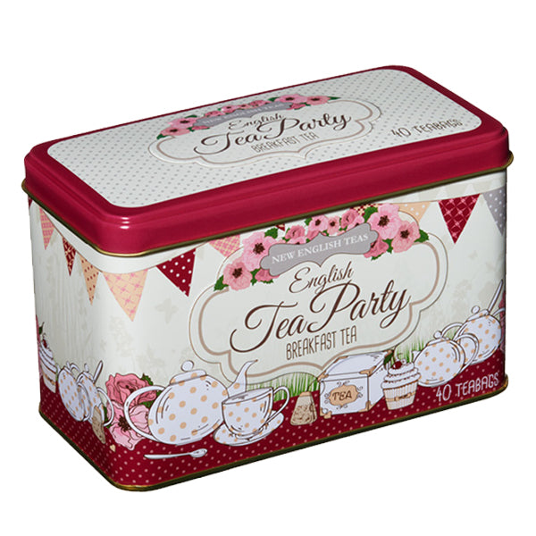 80g/40 Teabags English Breakfast Tea Party Pink