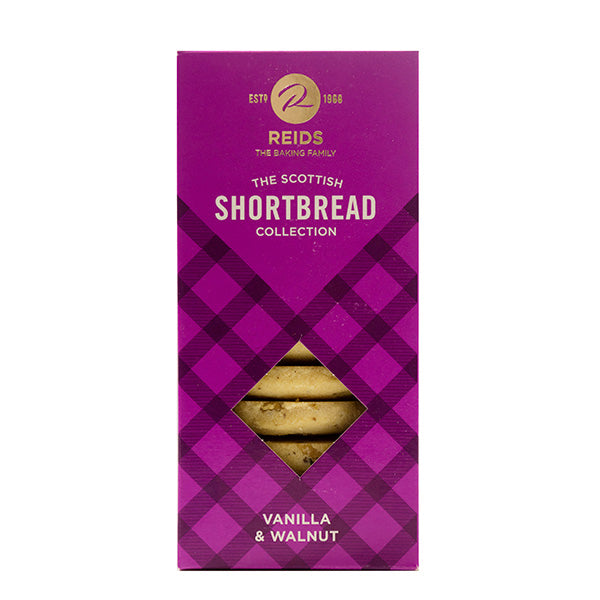 150g Vanilla & Walnut Shortbread