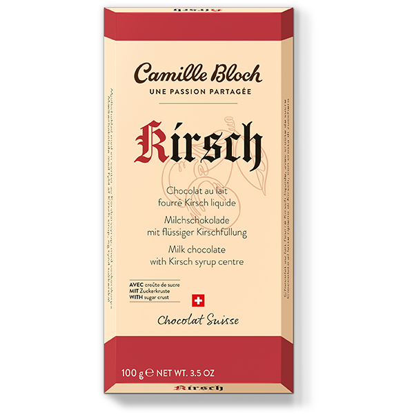 100g Camille Bloch Kirsch Chocolate Bar Mk