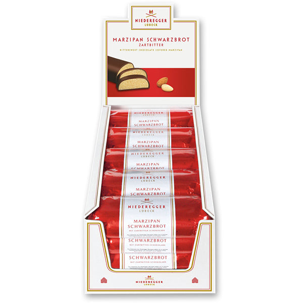 20x75g Marzipan Logs Chocolate Dk