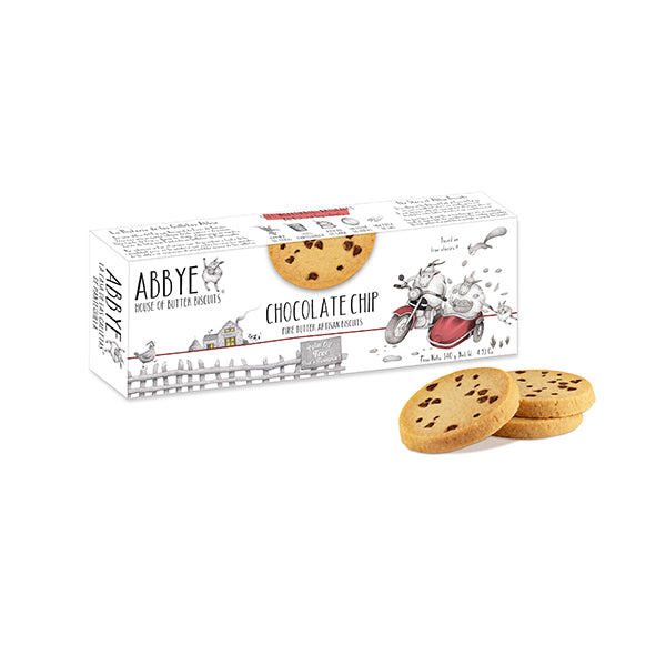 140g All Butter Biscuits w. Chocolate Chip