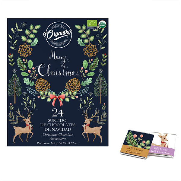 110g/24 Christmas Assortment Chocolate