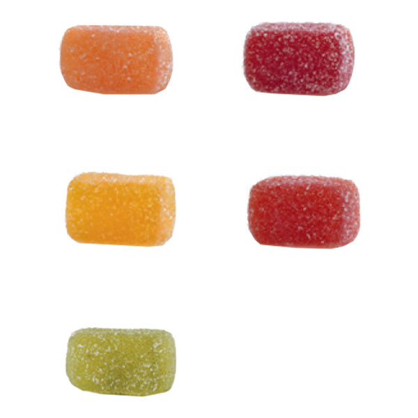 100g/10 Fruit Jelly Ingots 60% Asstd Acetate
