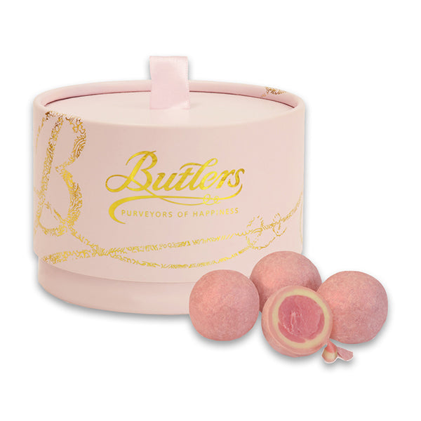 200g Powder Puff w/Marc De Champagne Truffles Wh.