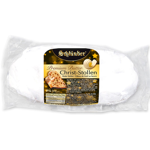 500g Butter Christmas Stollen Cello