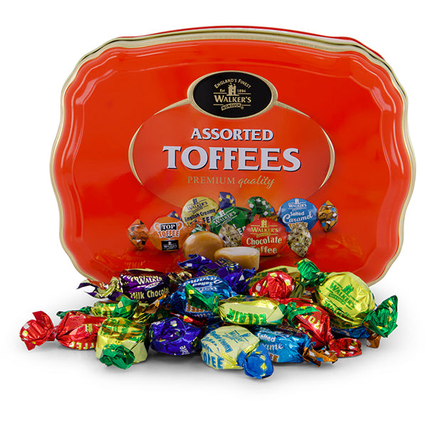 250g Toffees & Chocolate Eclairs Assorted Tin