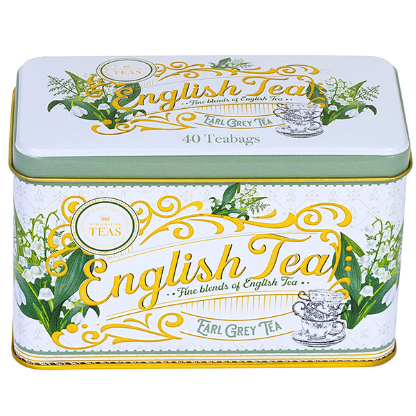 80g/40 Teabags English Garden Earl Grey Tea Lily of the Valley