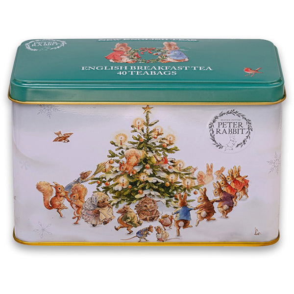 80g/40 Teabags English Breakfast Beatrix Potter Christmas